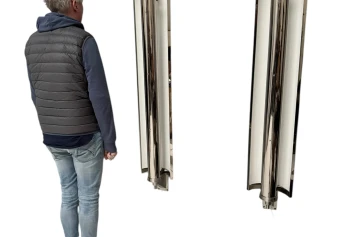 Art Deco Extra Large Pair of Wall Lights or Sconces France, 1930s